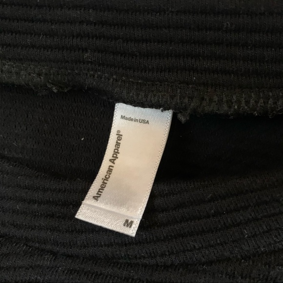 Cropped Ribbed Crewneck Sweatshirt - Picture 4 of 5